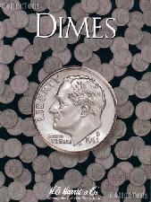 Harris Blank Coin Folder for Dimes  2686