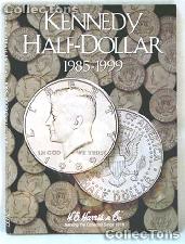 Harris Kennedy Half Dollars 1985-1999 Coin Folder  2697