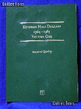 Littleton Kennedy Half Dollars 1964-85 Coin Folder LCF7