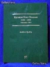 Littleton Kennedy Half Dollars 1986-03 Coin Folder LCF8