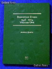 Littleton Roosevelt Dimes 1946-1964 Coin Folder LCF21