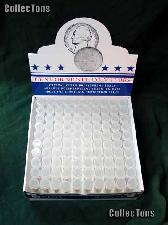 100 Harris Round Coin Tubes for 50 SMALL CENTS