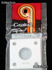Capital Plastics 2x2 Holder - NICKEL in White