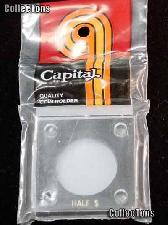 Capital Plastics 2x2 Holder - HALF DOLLAR in Black