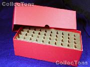 Coin Roll Box for 50 Rolls or Tubes of CENTS