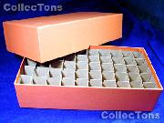 Coin Roll Box for 50 Rolls or Tubes of QUARTERS