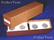 Single Row Storage Box & 100 2x2 Holders HALF DOLLARS