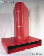 Lighthouse OPTIMA-F Binder and Slipcase in Red