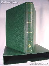 Lighthouse OPTIMA-F Coin Binder and Slipcase in Green