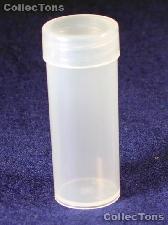 Harris Round Polypropylene Coin Tube for 40 QUARTERS