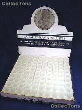 100 Harris Round Polypropylene Coin Tubes SMALL DOLLARS