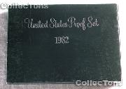 1982 U.S. Mint Proof Set OGP Replacement Box
