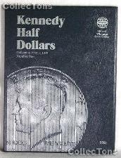 Whitman Kennedy Half Dollars 1964-1985 Folder 9699