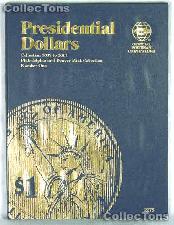 Whitman Presidential Dollars 2007-11 P & D Folder 2275