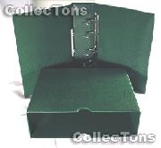 Lighthouse OPTIMA-G Coin Binder and Slipcase in Green