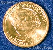 2007 P&D Washington Presidential Dollar GEM BU 2007 Washington Dollars