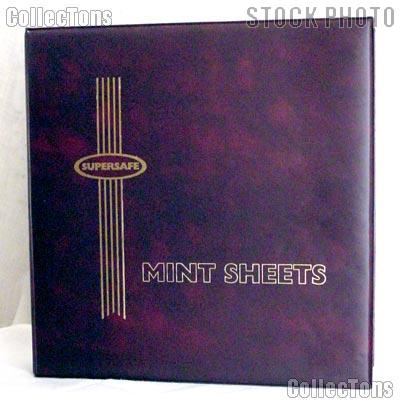 Supersafe Deluxe Mint Sheet Album MA1 Red