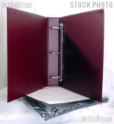 Supersafe Deluxe Mint Sheet Album MA1 Red