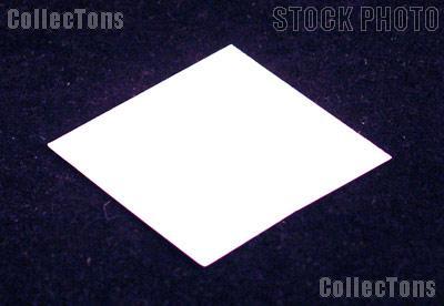 100 Cardboard Inserts for 2.5x2.5 Coin Flips