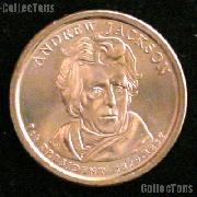 2008-D Andrew Jackson Presidential Dollar GEM BU 2008 Jackson Dollar