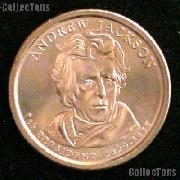 2008-D Andrew Jackson Presidential Dollar GEM BU 2008 Jackson Dollar