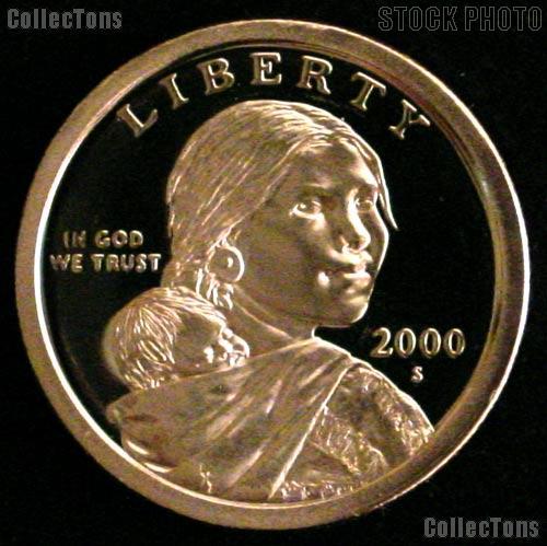 2000-S Sacagawea Dollar GEM Proof 2000 Sacagawea SAC Dollar