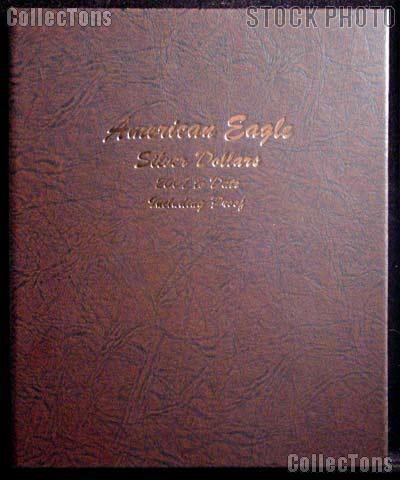 Dansco Silver Eagles with Proof 2007-Date Album #8182