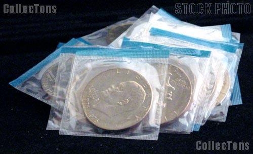 1976 Type 2 Eisenhower Ike Dollars - BU in Mint Cello
