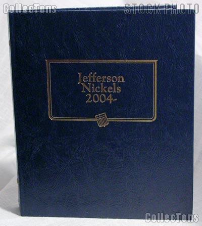 Jefferson Nickels 2004-Date Whitman Classic Album #1973