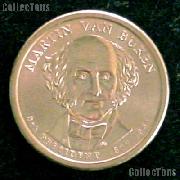 2008-D Martin Van Buren Presidential Dollar GEM BU 2008 Van Buren Dollar