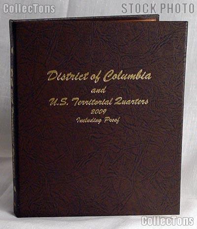 Dansco D.C. & Territory Quarters with Proof Album #8145