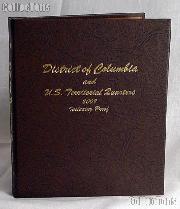 Dansco D.C. & Territory Quarters with Proof Album #8145