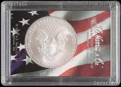 2010 American Silver Eagle in Classy Eagle 2x3 Holder