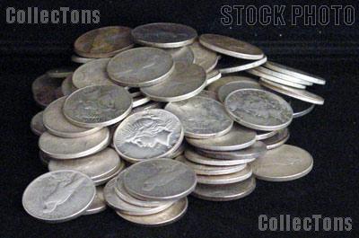 Peace Silver Dollars - Mixed Dates