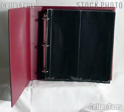 Supersafe Vertical Pocket #10 Cover Album 10CV Red