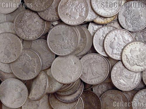 Morgan Silver Dollars 1878-1904 3 Coin Circulated Lot XF+ Condition