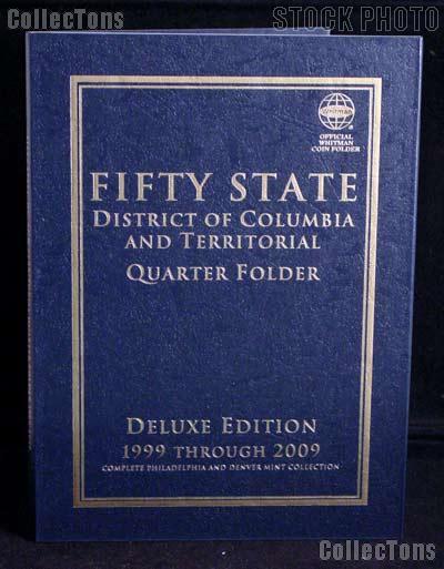 Whitman State, D.C. & Territorial Quarter Deluxe Folder