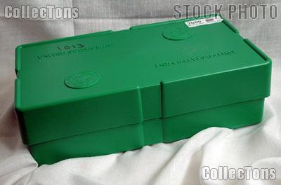 Official U.S. Mint Empty Green Monster Box for Silver Eagle Tubes