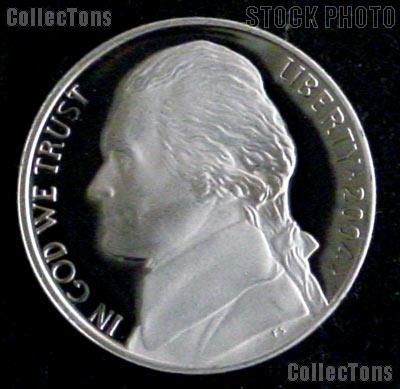 2004-S Jefferson Nickel PROOF Coin 2004 Nickel Keelboat Coin