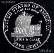 2004-S Jefferson Nickel PROOF Coin 2004 Nickel Keelboat Coin