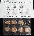 1982 Lincoln Memorial Cents * 7-Coin Variety Set