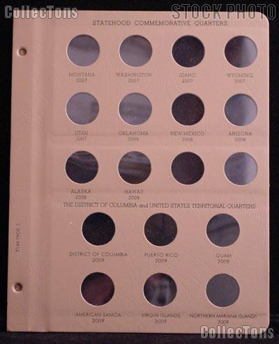 DANSCO 7062 COIN ALBUM U.S. MODERN COMMEMORATIVE TYPE $ VOL 1