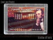 Harris 2x3 Permalock Holder LINCOLN BICENTENNIAL CENTS