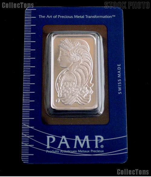 1 Oz. Pamp Suisse Palladium Bars