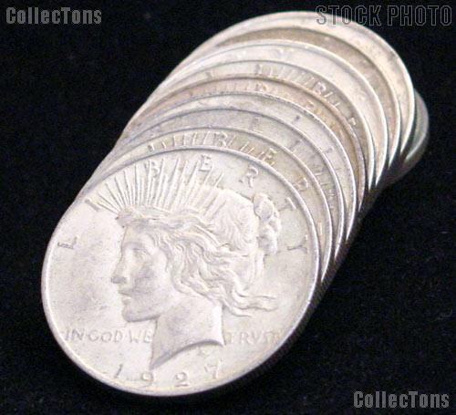 1927-D Peace Dollars - Better Date Silver Dollar