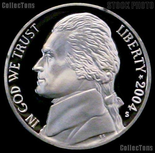 2004-S Jefferson Nickel PROOF Coin 2004 Peace Medal Coin