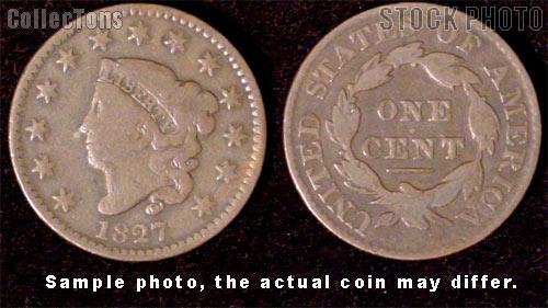 Matron Head Large Cent 1816-1839