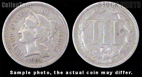 Three-Cent Nickel Piece 1865-1889