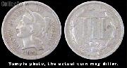 Three-Cent Nickel Piece 1865-1889