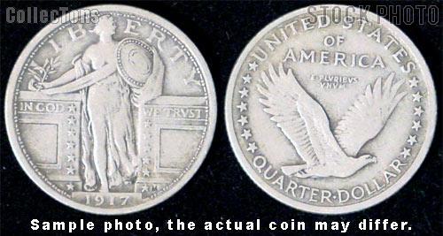 Standing Liberty Quarter 1916-1917 Variety 1